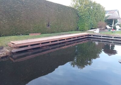 Damwand hoek